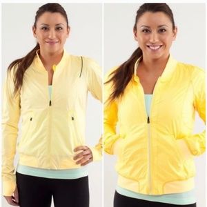 Lululemon Yellow Reversible Jacket